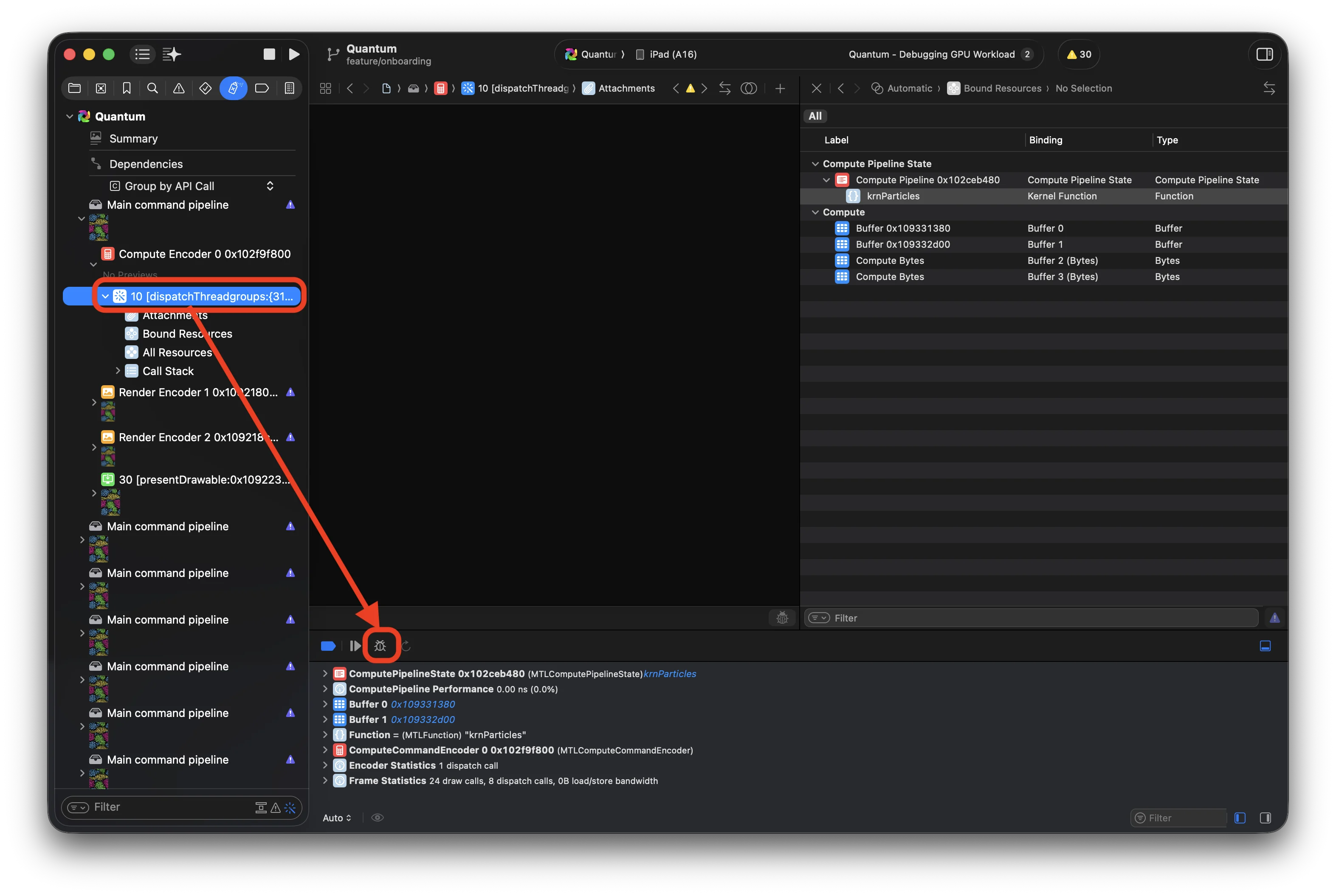 07. GPU Frame Capture: pt.4 Debugging — figure 1