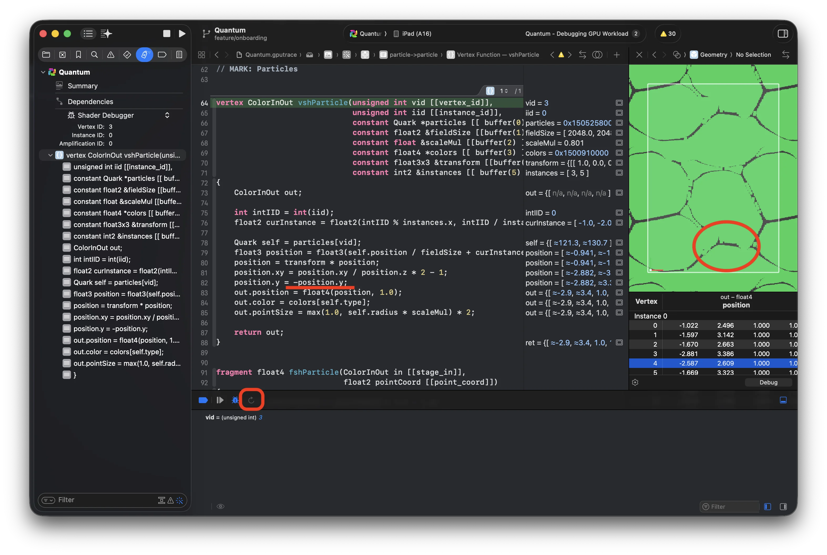 07. GPU Frame Capture: pt.4 Debugging — figure 6