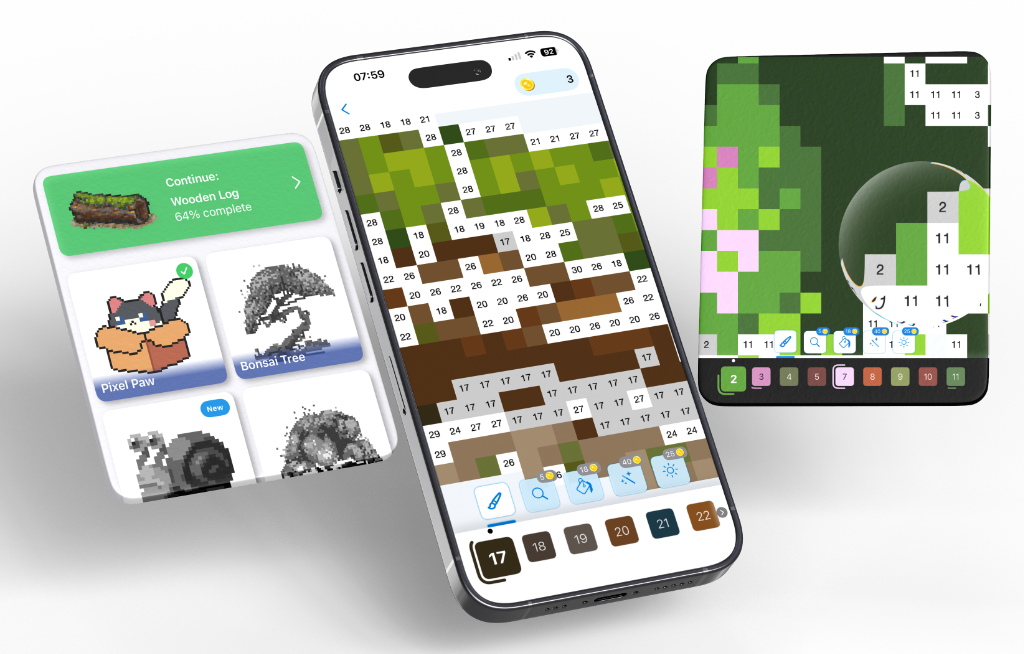 Pixel Purr on iPad and iPhone